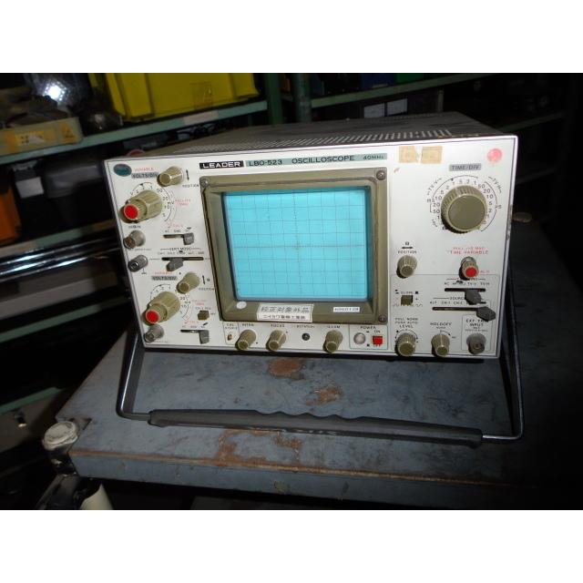 2A【棚30092116(4)有】オシロスコープ リーダー電子 LBO-523 40MHz 