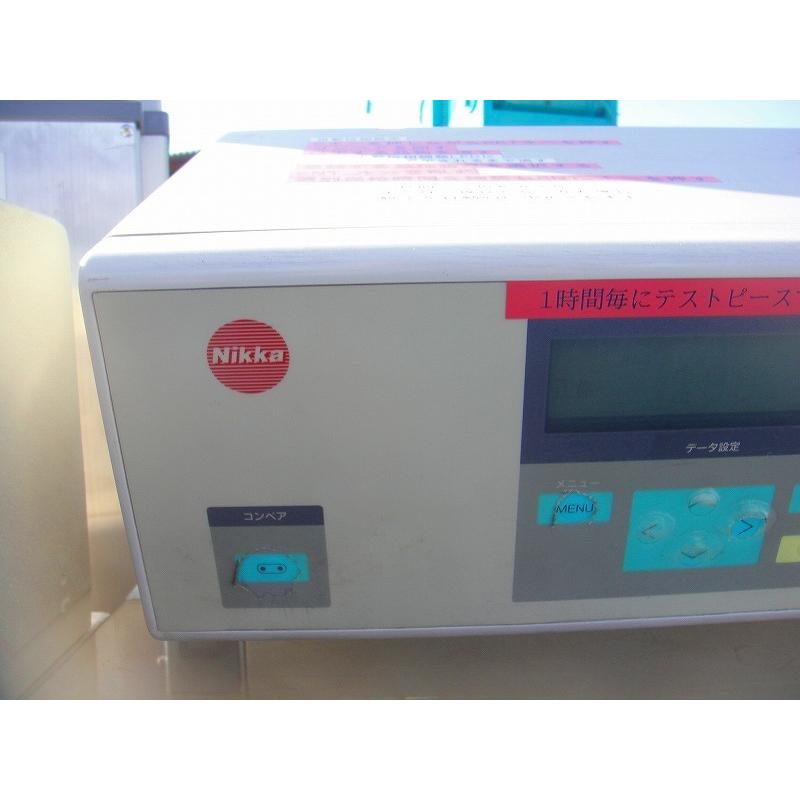 2A【棚3007309有】食品ピンホール検出機 ニッカ電測 現状お渡し_1