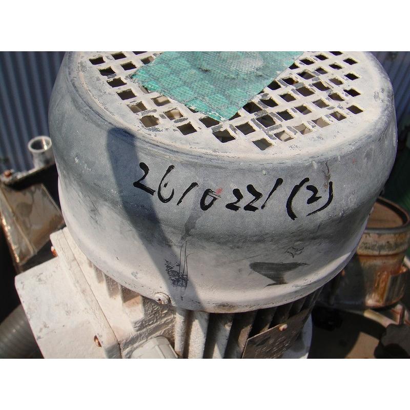 c2A【棚2610221(2)有】底吸上式　色調合攪拌機ステンレス製 200V 1.8kw タイル工場で使用しました。_4