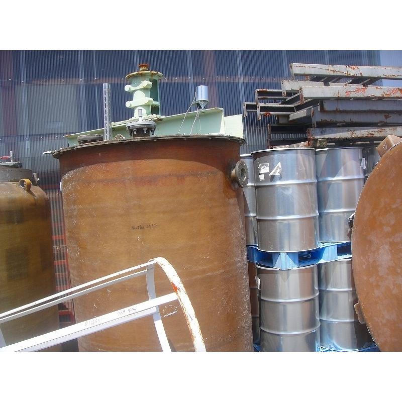 c2AFRP　水槽　攪拌機付　３リューベ　産廃汚水処理　中和槽