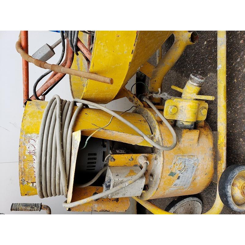 3A【長富イカ030619-35】左官用モルタルポンプ ホッパー 圧送 3A【長富イカ030619-35】左官用モルタルポンプ ホッパー 圧送