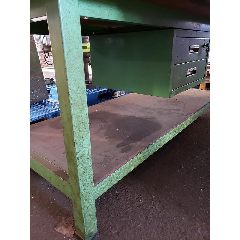 3A【棚031129-6】作業台アングル溶接 工具キャビネット付き 3A【棚031129-6】作業台アングル溶接 工具キャビネット付き