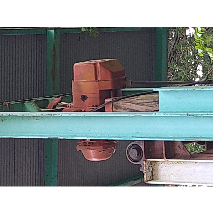 c3A【埼玉イイ#高050217ミ】木材防カビ タンク・チェーンブロック　5トン昇降式　解体積込費別途　 |  | 06