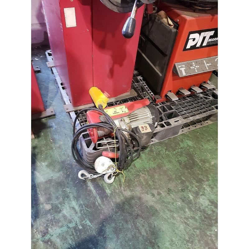 c3A【三重伊賀イイ050403-29】小形ウインチ 荷重500kg 100V つり上げ |  | 02