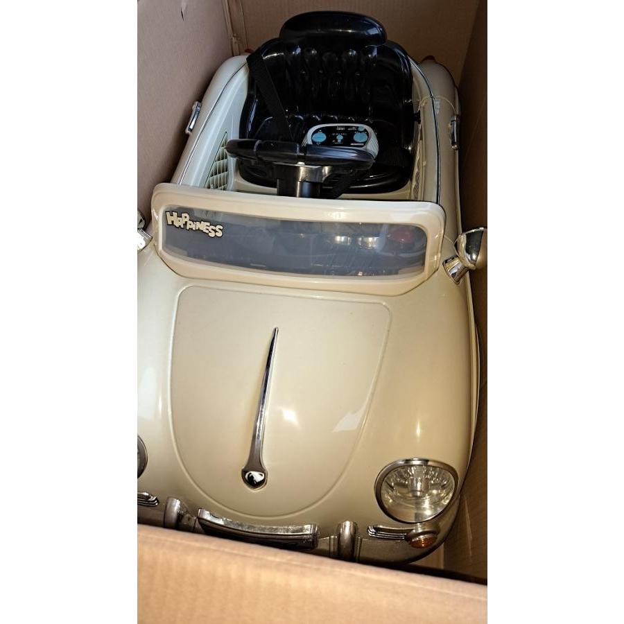 c3A【新長須イ弁080212-5】子供用ポルシェタイプミニ 電動乗用ラジコン 