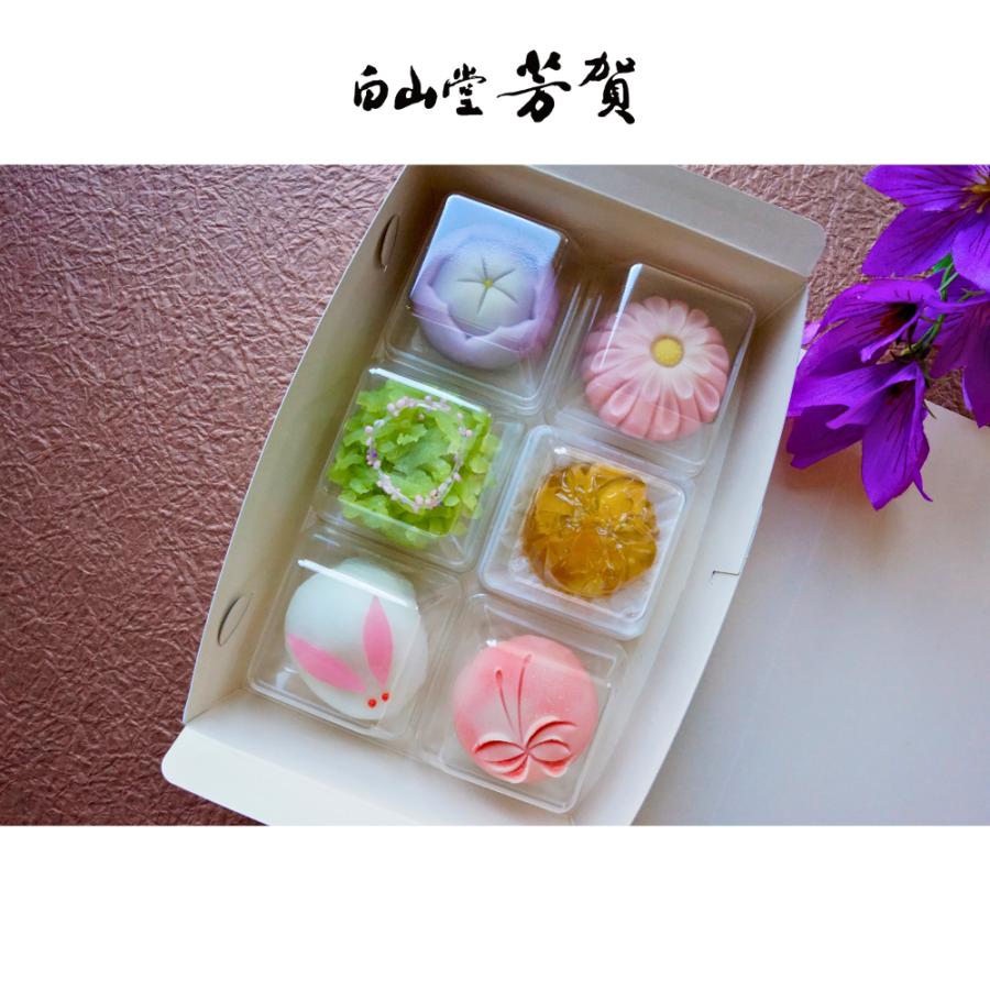 9/15敬老の日にも 9月の上生菓子6個入 送料無料 誕生日 プレゼント