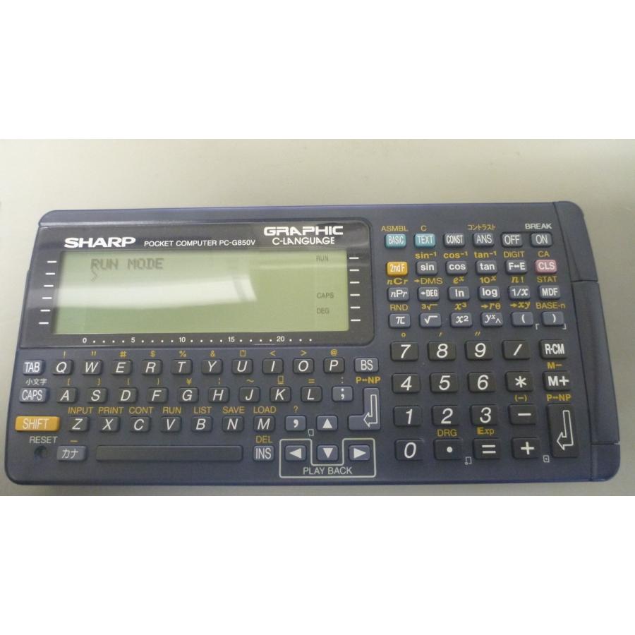 ジャンク Sharp ポケットコンピュータ Pc G850v Pc0043 はるかすショップ はるにゃす 通販 Yahoo ショッピング