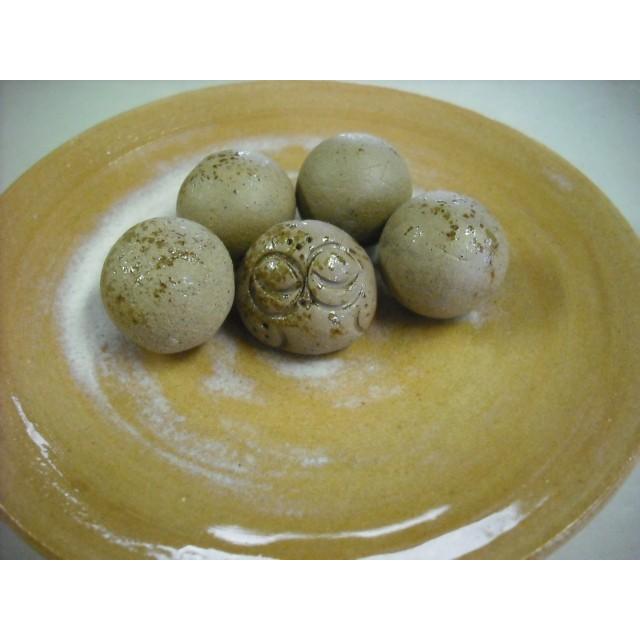 備前焼 備前玉 幸せのフクロウ入り 大量購入用　※単価は１個の価格です | 