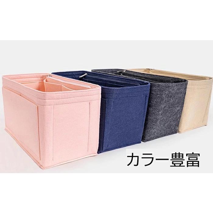 5color選べる バッグインバッグ インナーバッグ バッグオーガナイザー ロンシャン 形崩れ防止 ファスナー 洗える 仕切り 整理ジリツ大きめ小さめ収納力抜群 |  | 13