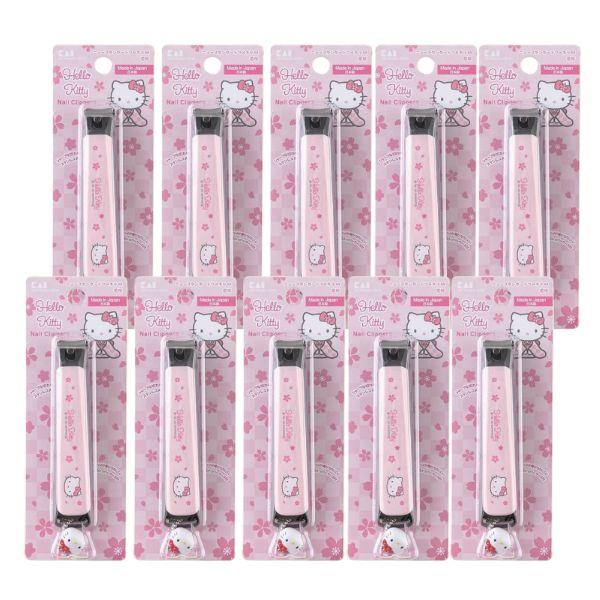 貝印 爪切り ハローキティ 花桜 M 10個セット 日本製 : 89ぶんちゃん