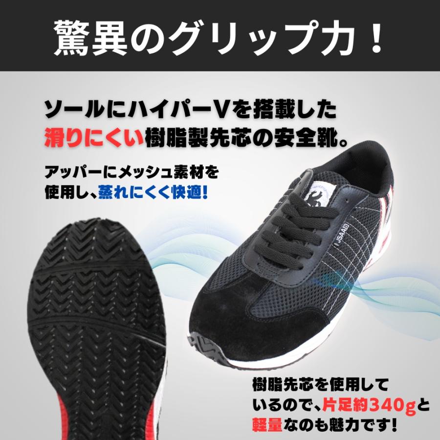 日進ゴム 先芯入り安全靴 HyperV #2000 ハイパーV ＃2000 グレー JSAA 
