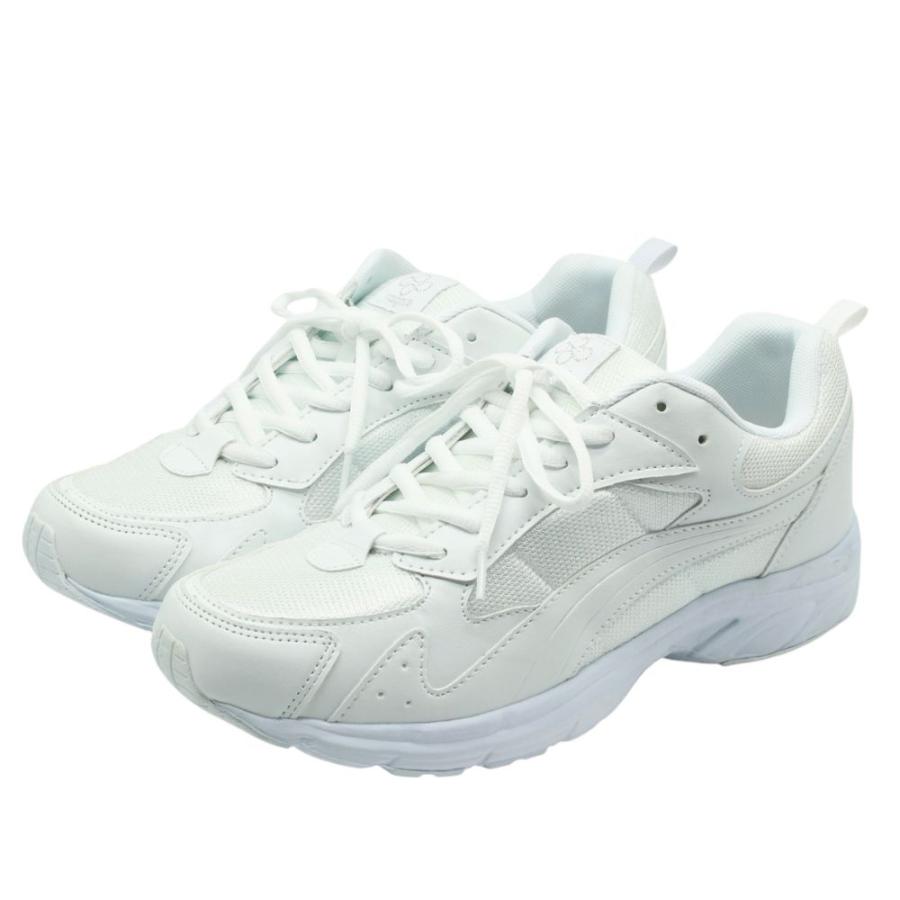 TUFTOP】スクールスニーカー [TT-1600] 白 通学靴 子供 3E