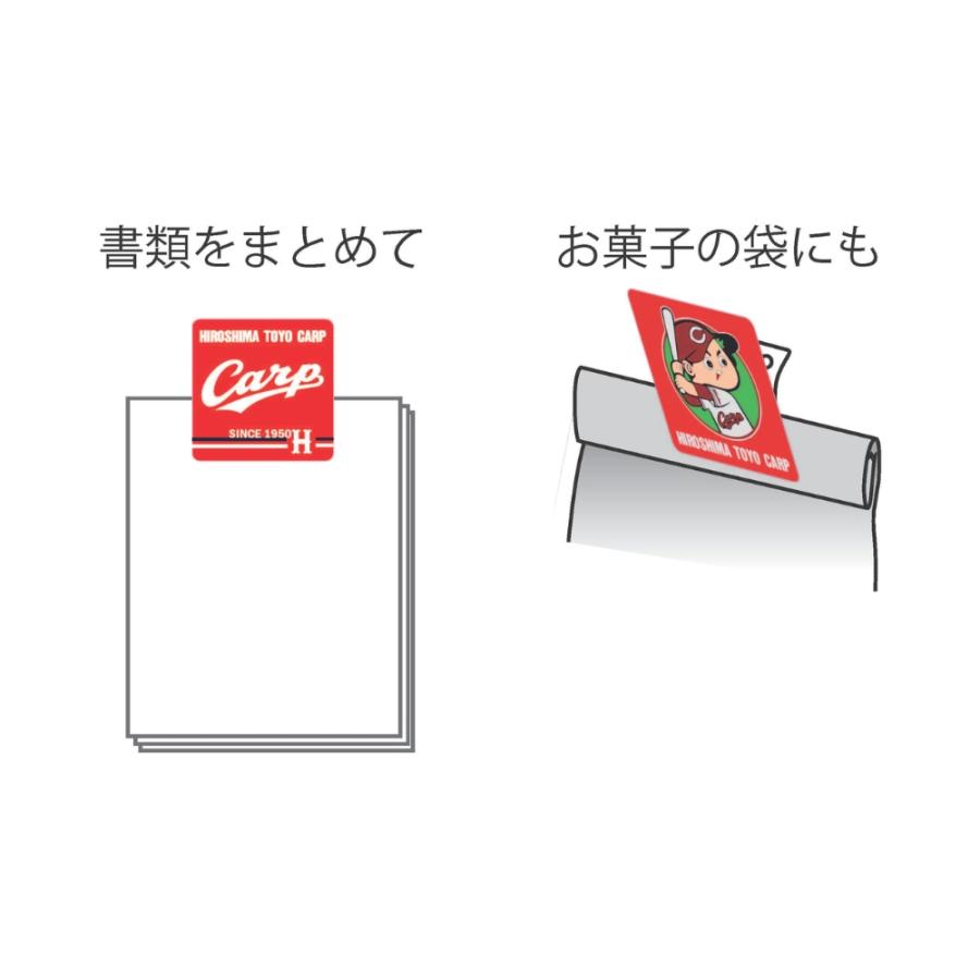 広島東洋カープグッズ カープ木製クリップ (カープ坊や/Carpロゴ) 2025