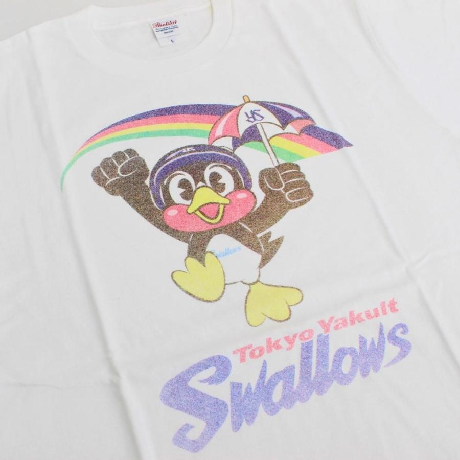 東京ヤクルトスワローズグッズ 応援つば九郎Tシャツ(ホワイト 東京ヤクルトスワローズグッズ 応援つば九郎Tシャツ(ホワイト