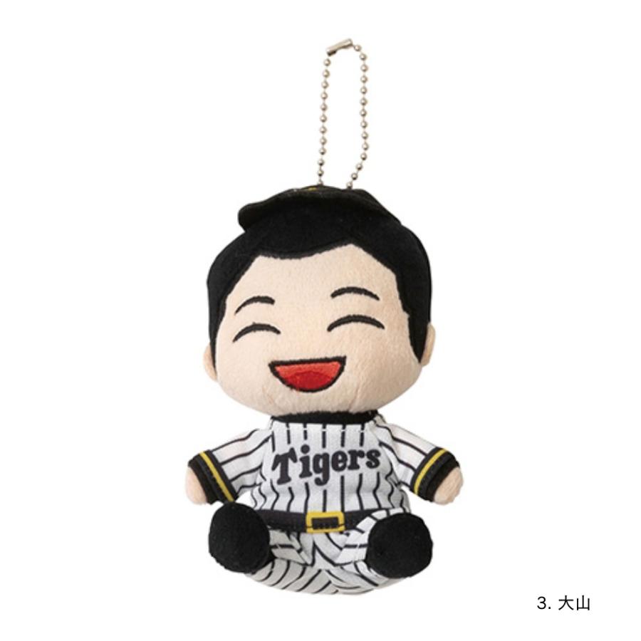 阪神タイガースグッズ 選手ぬいぐるみマスコット 2025 キーホルダー
