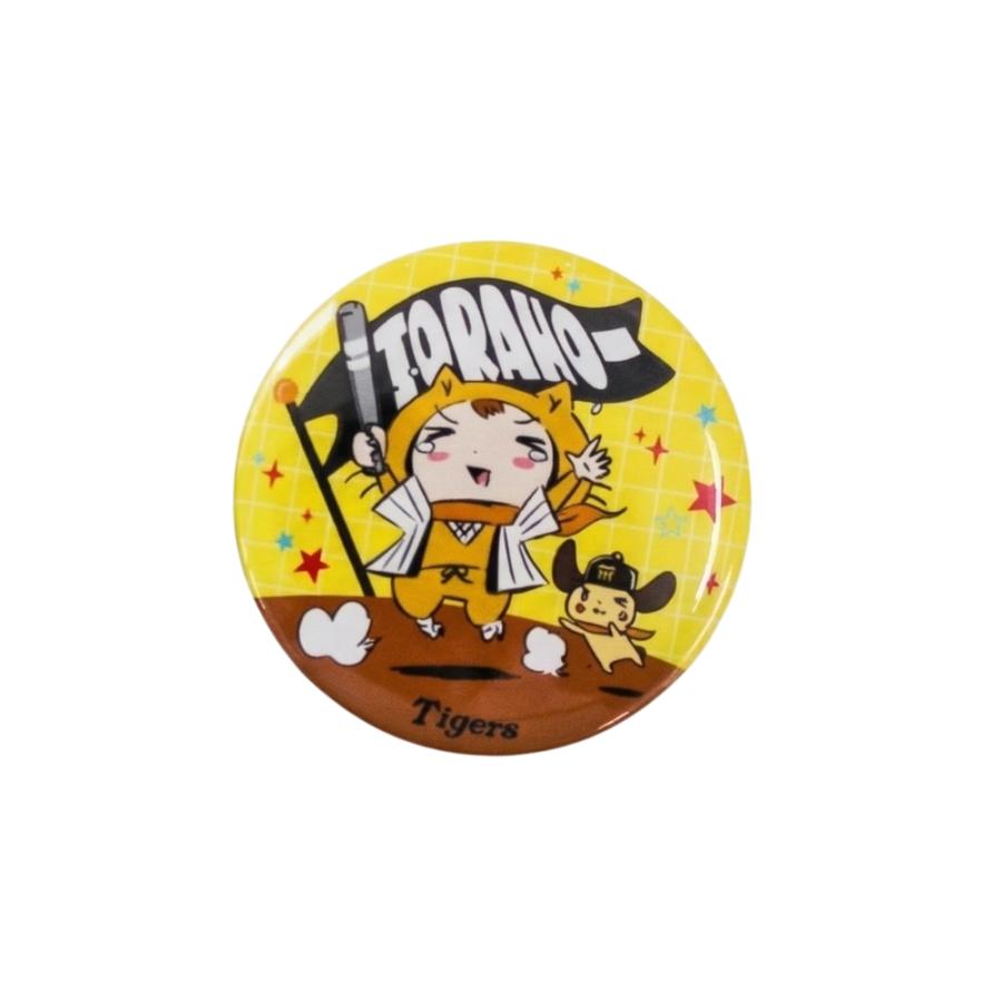 阪神タイガースグッズ Tigers×シノビー 缶バッジ 2個セット ラッピング