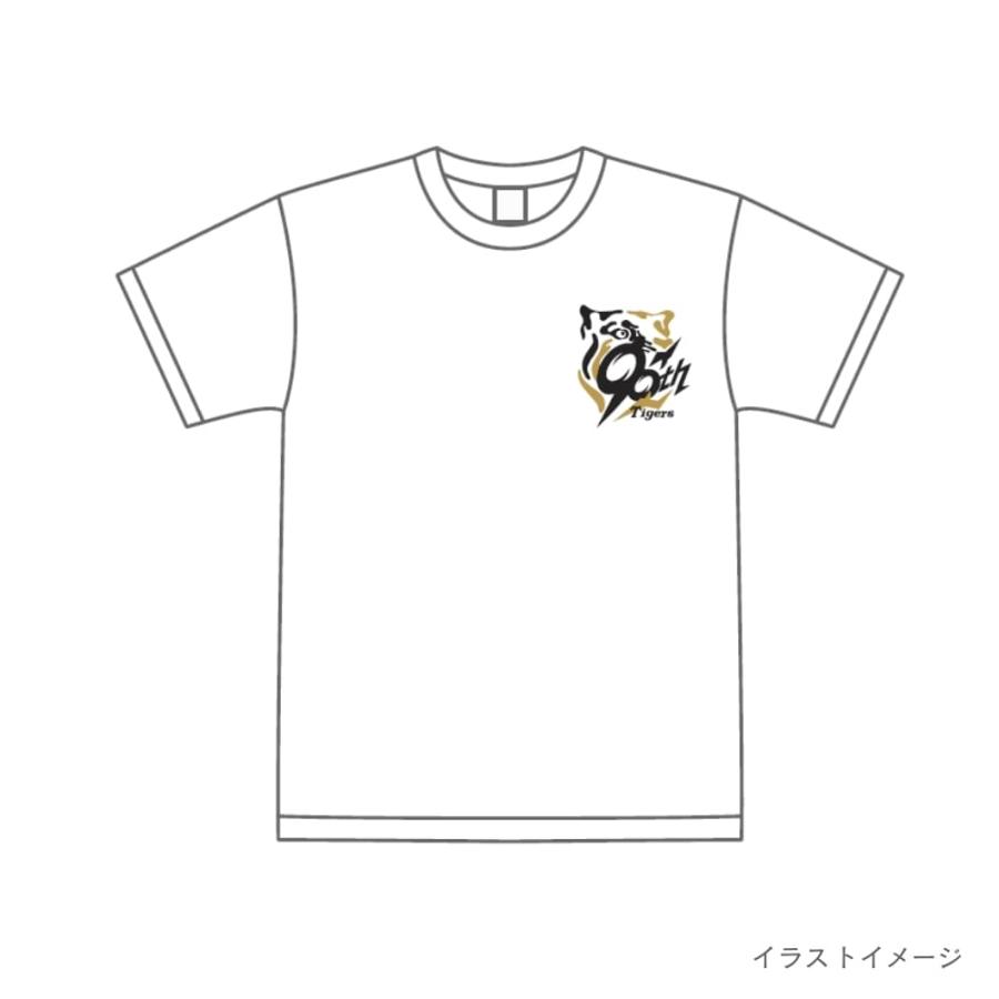 阪神タイガースグッズ 90周年 Tシャツ ホワイト 速乾 通気性抜群