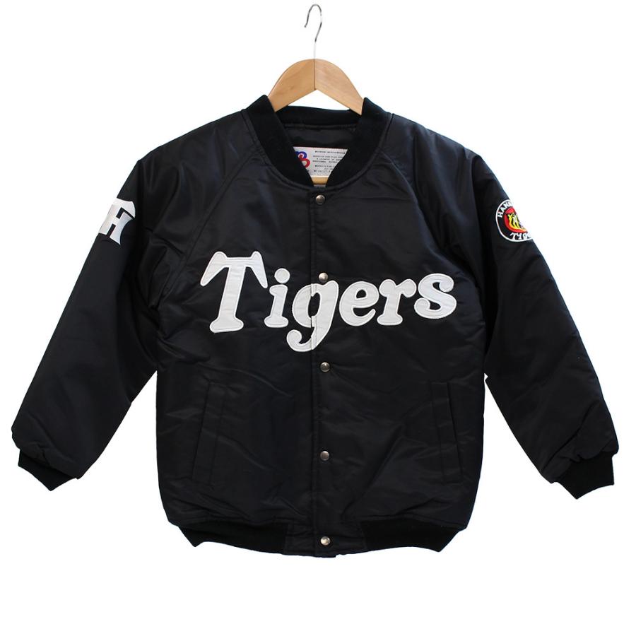 阪神タイガースグッズ キッズ サテンジャンパーブルゾン ブラック 黒 かっこいい Tigers刺繍ロゴ入り アウター Wfs561 568 キングダム 通販 Yahoo ショッピング