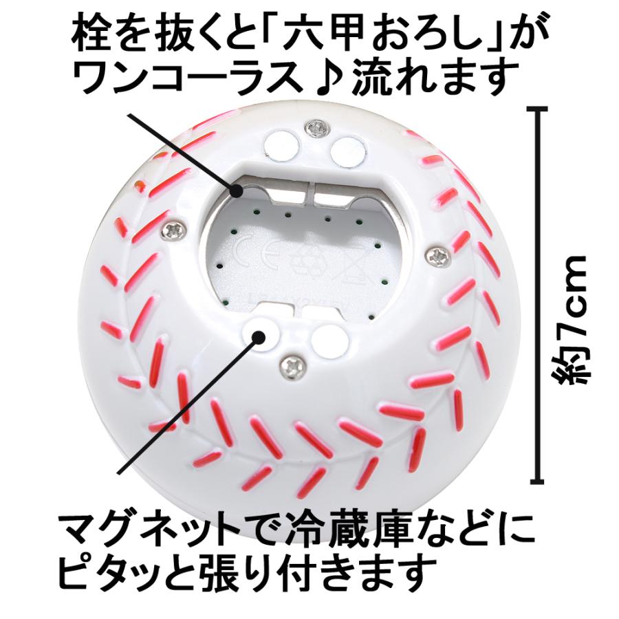 阪神タイガース 六甲おろしの流れる栓抜き ラッピング可 : 89