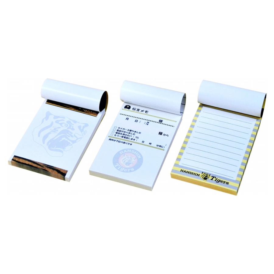 阪神タイガースグッズ メモ3個セット ラッピング可 : 89キングダム