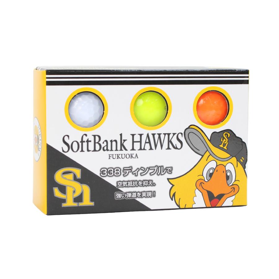 福岡ソフトバンクホークス ゴルフボール 6p Sbbaー3711 ホワイト イエロー オレンジ 白 黄 3色セット ゴルフグッズ Wlz158 キングダム 通販 Yahoo ショッピング