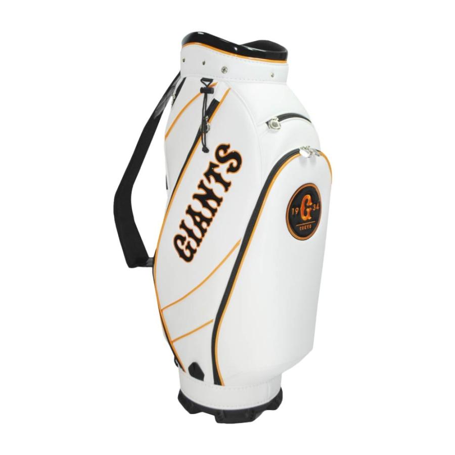 読売ジャイアンツ ゴルフ 9.5型キャディバッグ ホワイト [YGCB-4423