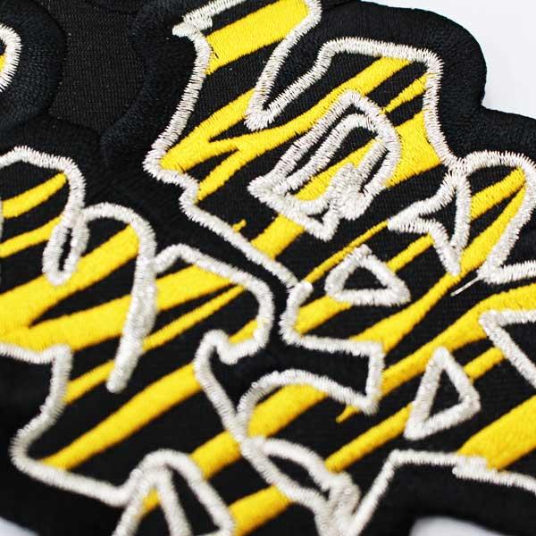 アウトレット】阪神タイガース 刺繍ワッペン 猛虎打線 虎柄 No.77