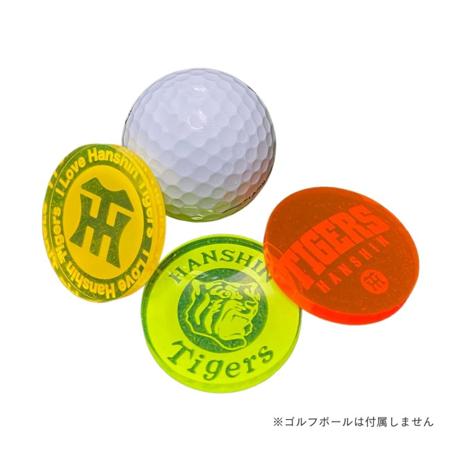 阪神タイガースグッズ 蛍光ゴルフマーカー 3個セット [trt-696