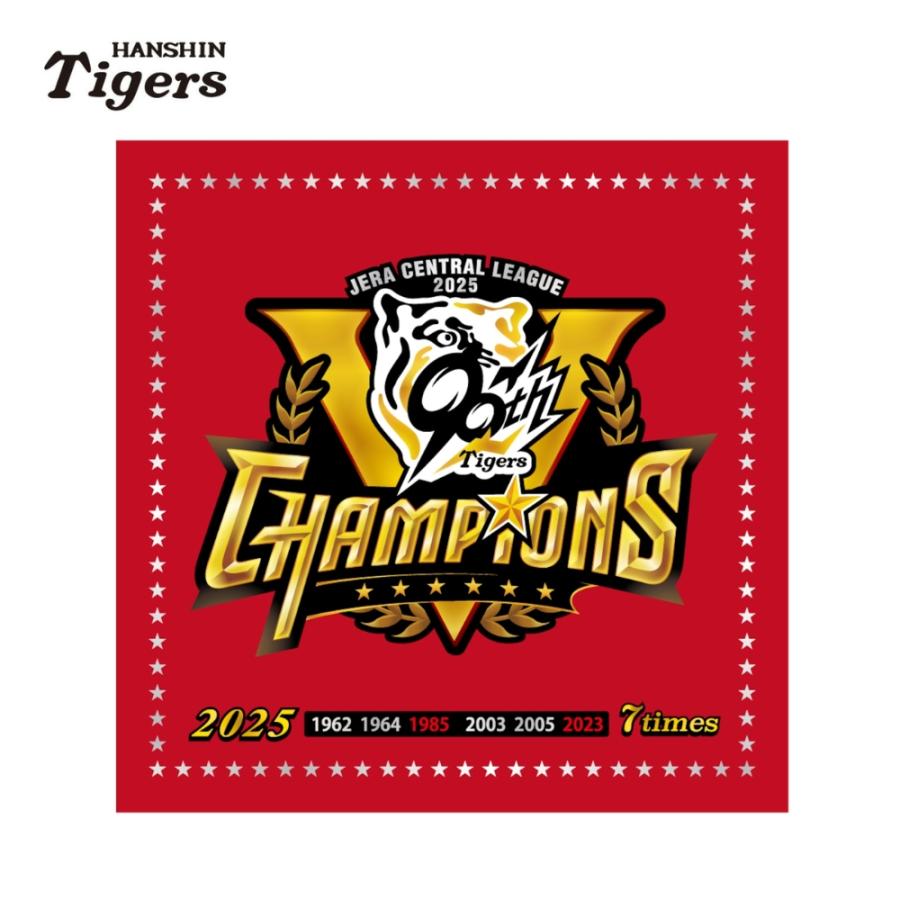 最大7％還元】阪神タイガースグッズ 2025 セ・リーグ優勝記念 バンダナ
