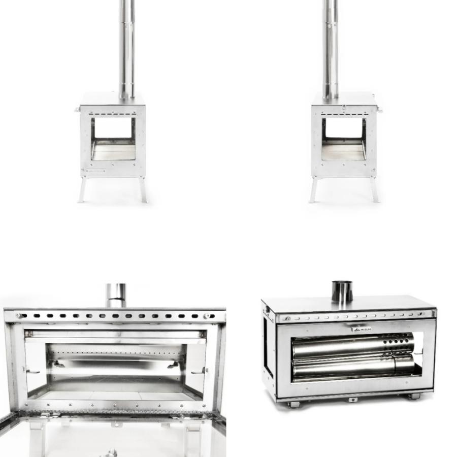 Mt.SUMI アウトドア薪ストーブ ミドラ ステンレス / Woodstove MIDORA
