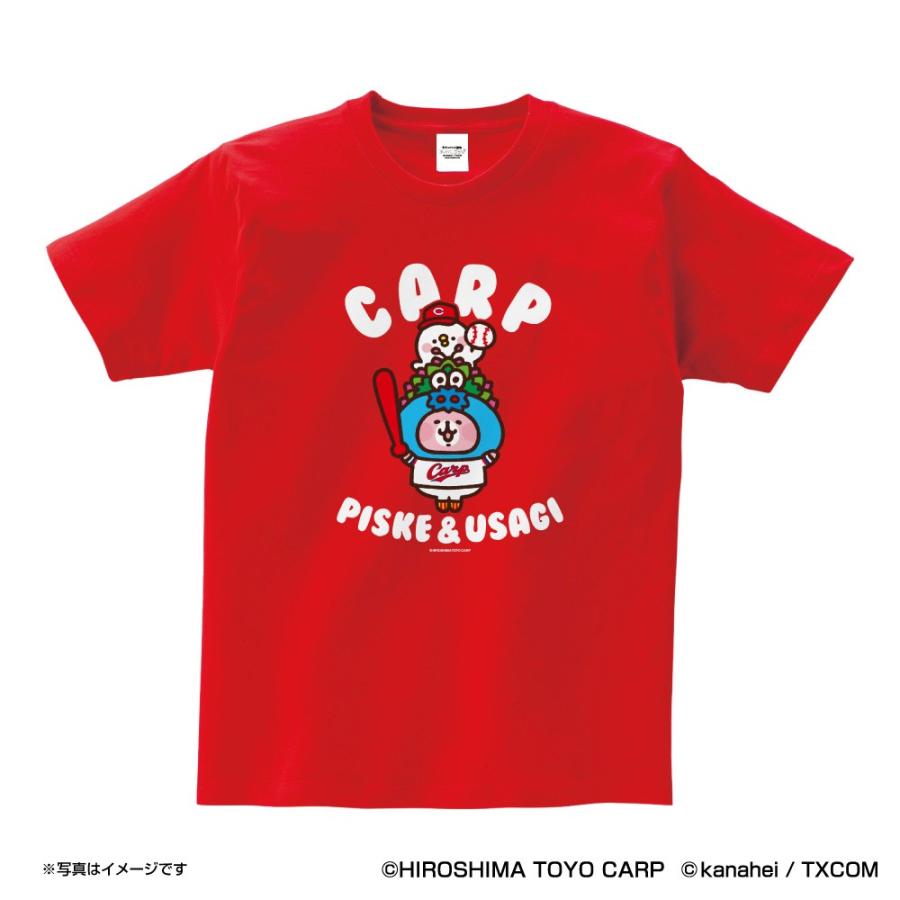 広島カープグッズ カナヘイの小動物コラボ Ｔシャツ｜89kingdom