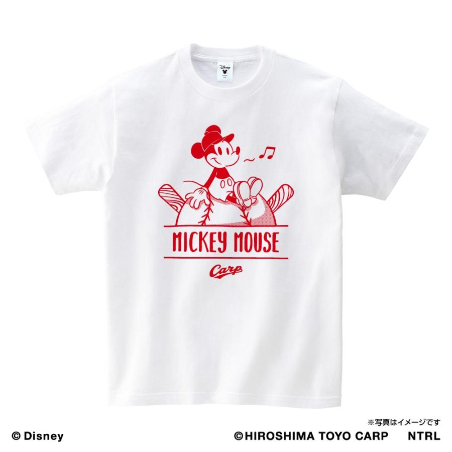 Mickey Mouse 広島東洋カープ ｔシャツ ひとやすみ ホワイト 子供用 Wsa676 677 キングダム 通販 Yahoo ショッピング