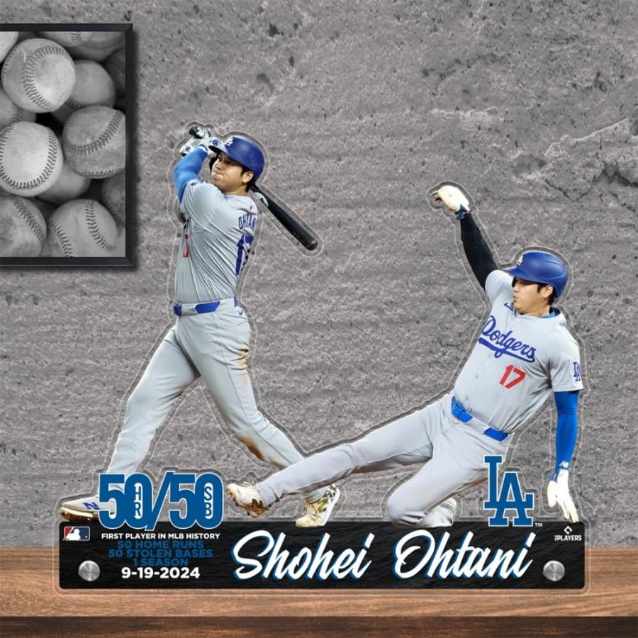 大谷翔平 ドジャースグッズ SHOHEI OHTANI「50/50 モーメント