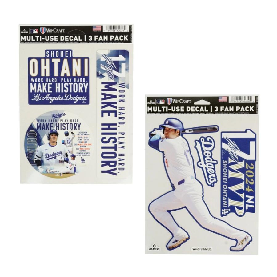 MLB東京シリーズ　ドジャース　大谷翔平　ビッグステッカー3種セット mlb-world-tour-tokyo-series-