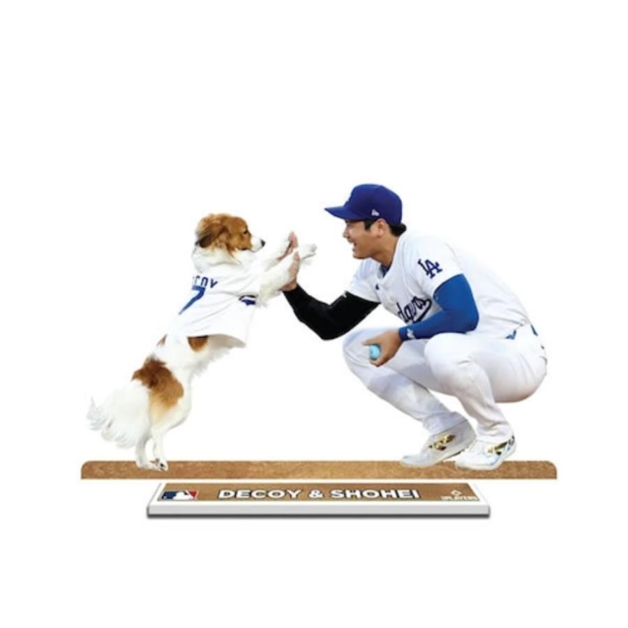 大谷翔平 ドジャースグッズ DECOY(デコピン)&SHOHEI スチレン