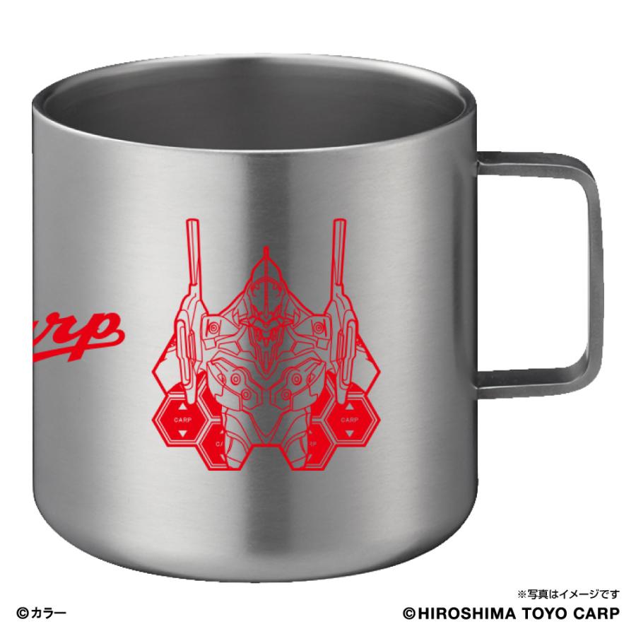 広島東洋カープ公認グッズ Evangelion カープ サーモステンレスマグ リアル Wsa970 キングダム 通販 Yahoo ショッピング