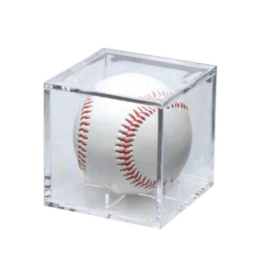 ボールケース (四角) サインボール等のディスプレイに！ クリアケース