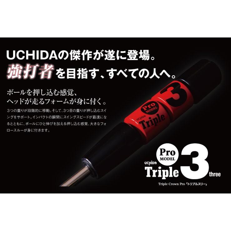 UCHIDA(ウチダ) トリプルスリー TR3-80R/TR3-80G (80cm/930g) 野球用 