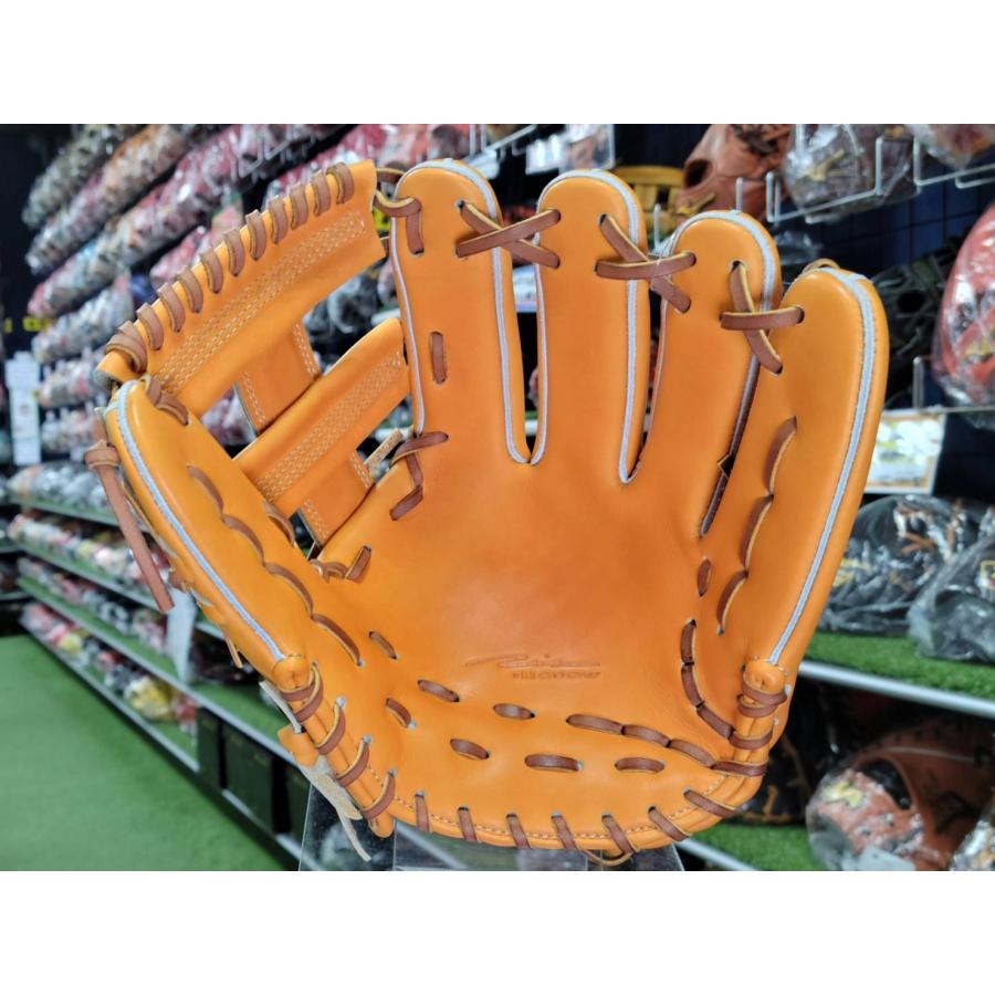 アイピーセレクト 硬式グラブ 内野手用 Ip.053-Lc オレンジ 高校 アイピーセレクト 硬式グラブ 内野手用 Ip.053-Lc オレンジ 高校