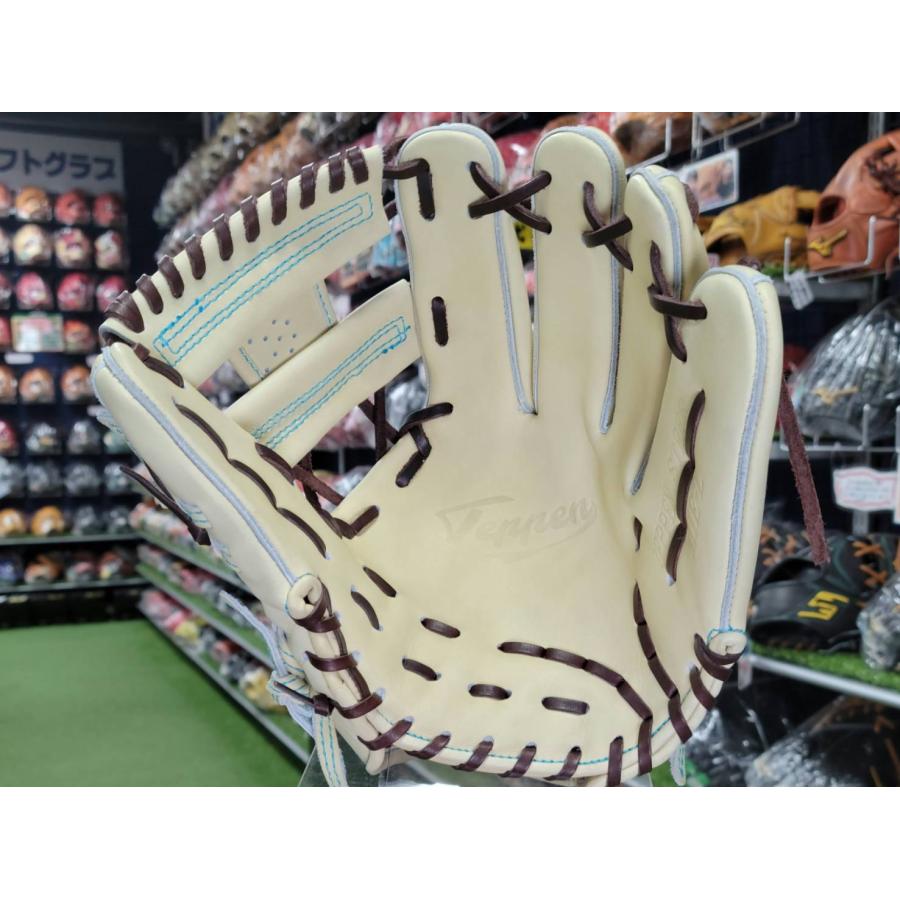てっぺん 硬式グローブ 内野手用 右投 MIE-L 「ブロンド てっぺん 硬式グローブ 内野手用 右投 MIE-L 「ブロンド