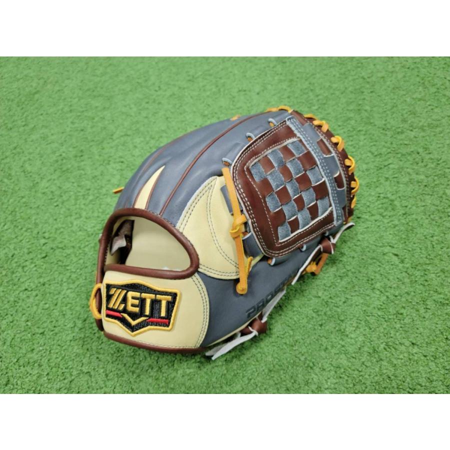 ゼットプロステイタス 軟式グローブ 右投 内野手用 吉川モデル「216型」|89yamasp|03