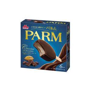 アイス 森永 PARM パルム チョコレート＆チョコレート 〜厳選カカオ仕立て〜 55ml×6　6箱 マルチ 大量 差し入れ デザート | PARM
