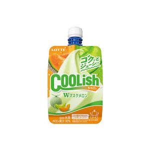 アイス ロッテ クーリッシュ Wマスクメロン 140ml 24個入 新商品 氷菓 イベント 人気 ランキング上位 デザート 新商品 差し入れ 合宿 冬ギフト | COOLish