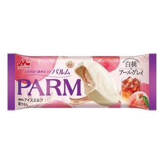 アイスクリーム 森永 PARM パルム　白桃＆アールグレイ 80ml ×24本 母の日父の日ギフト 差し入れ 新商品 ご褒美 デザート 誕生日プレゼント 景品 お礼 | PARM