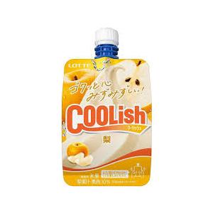 アイス ロッテ クーリッシュ 梨 135ml 24個入 新商品 氷菓 熱中症対策 人気 ランキング上位デザート 合宿 誕生日 差し入れ | COOLish
