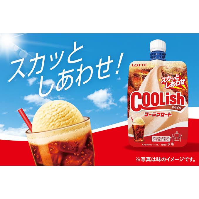 アイス ロッテ クーリッシュ コーラフロート 135ml 24個入 新商品 氷菓 熱中症対策 人気 ランキング上位デザート 合宿 誕生日 差し入れ | COOLish | 01