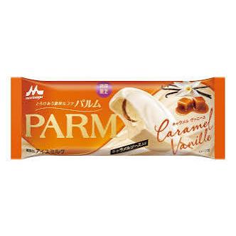 アイスクリーム 森永 PARM パルム　キャラメルヴァニーユ 80ml ×24本 ギフト 差し入れ 新商品 ご褒美 デザート 誕生日プレゼント 景品 お礼 | PARM