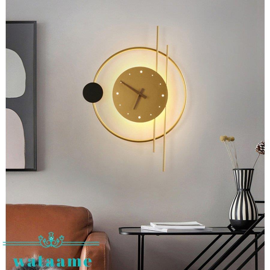 Led 壁掛け時計 モダン ミニマル シンプル アンティーク オシャレ ユニーク ウォールクロック スタイリッシュ エレガンス インテリア