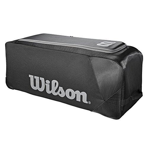 即発送可能 Wilson スポーツ用品 チームギアバッグ ホイール付き ブラック輸入品 高速配送 Www Ladislexia Net