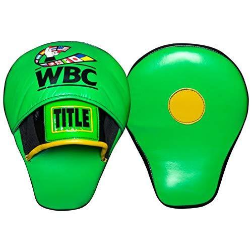 Title Boxing WBC Focus Mitts Green/Black輸入品 パンチングミット